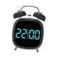 thumbnail image 4 of Reloje de alarma LED electrónica Doble Bell Decoración del hogar Grandes números Descripción Alarma fuerte para la oficina Sleepers pesados ​​Room Azul, 4 of 5