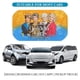 thumbnail image 4 of Sombrilla Solar Para Auto Las Chicas De Oro 133x73cm, 4 of 6