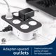 thumbnail image 2 of Regleta Philips Adapt de 12 tomas, 3000 J, USB-C y 2 USB-A, cable de 6 ft, 2 of 3