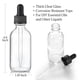 thumbnail image 3 of 4 Frascos Gotero AOZITA de Vidrio de 2 oz (59 ml), 3 of 3