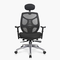 Form Office - Silla Oficina Identity Base Aluminio Con Cabecero