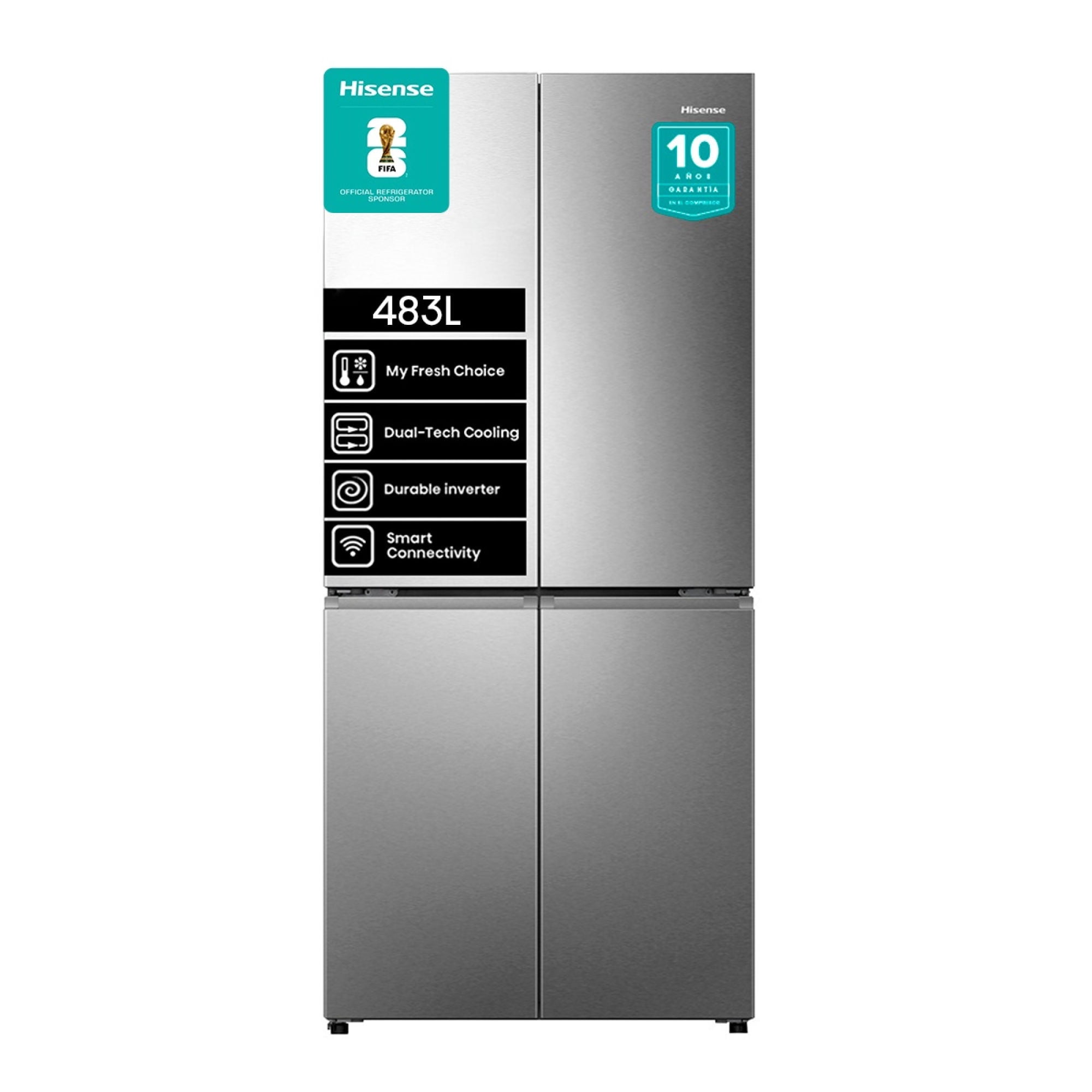 Refrigerador Side By Side No Frost / Gs66Bvp 647 Litros | Lider