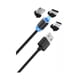 thumbnail image 2 of Cable Usb 3 En 1 Micro Usb Tipo C Y Lightning Negro, 2 of 4