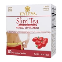 50 Bolsitas De Té Slim Tea Hyleys Para Adelgazar Con Bayas De Goji