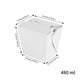 thumbnail image 2 of Envase de alimentos JAPCHET 7.5x9.5x8.5 cm (paquete de 100), 2 of 7