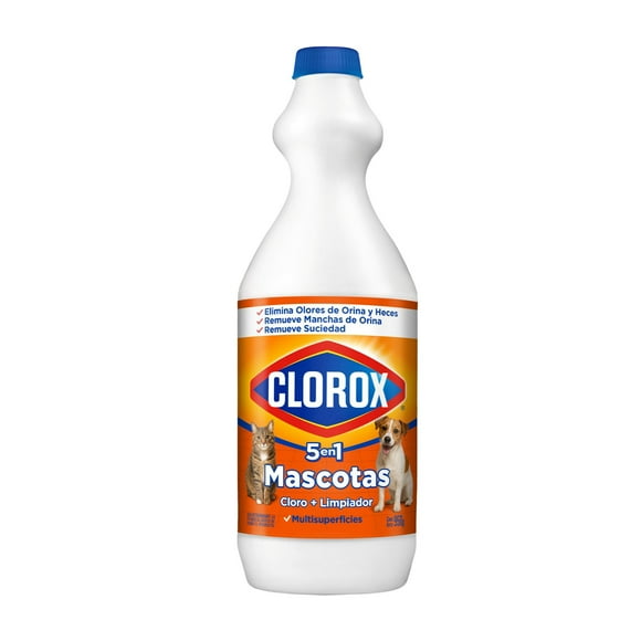 Cloro Líquido Mascotas Botella, 950 ml