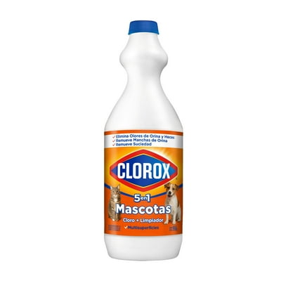 Cloro Líquido Mascotas Botella 950 Ml Clorox