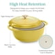thumbnail image 5 of Dutch Oven Best Choice Products, hierro fundido esmaltado, 6 litros, limón, 5 of 7