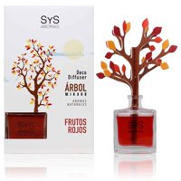 Difusor Mikado Ambientador Árbol 90Ml Frutos Rojos, Sys