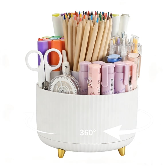 Caddy Camelmother Soporte de Escritorio Giratorio de 5 Ranuras 360°