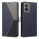 thumbnail image 4 of Cartera Plegable para Motorola Moto G55, PU Tricolor con Ranuras, Azul Oscuro, 4 of 6