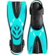thumbnail image 2 of Fins Cressi Tonga, corto, ajustable, tacón abierto, translúcido, S/M, 2 of 6