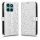 thumbnail image 1 of Funda Cartera Lunares Motorola Edge 60 Fusion con Tarjetero, Correa y Soporte Plata, 1 of 6
