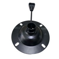 Magideal - Heces De Barra, Silla, Asiento, Base Giratoria, Placa Base, Marco De Metal Ajustable, Accesorios Resistentes Con Manija De Elevación, Piezas De Repues Diámetro 135 Cm