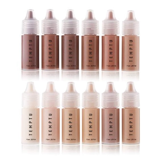 Base De Maquillaje Temptu S/B 7 Ml Set 12 Unidades