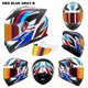 thumbnail image 2 of Casco integral VCOROS WS609 DOT para adultos, carreras de calle, 2 of 8