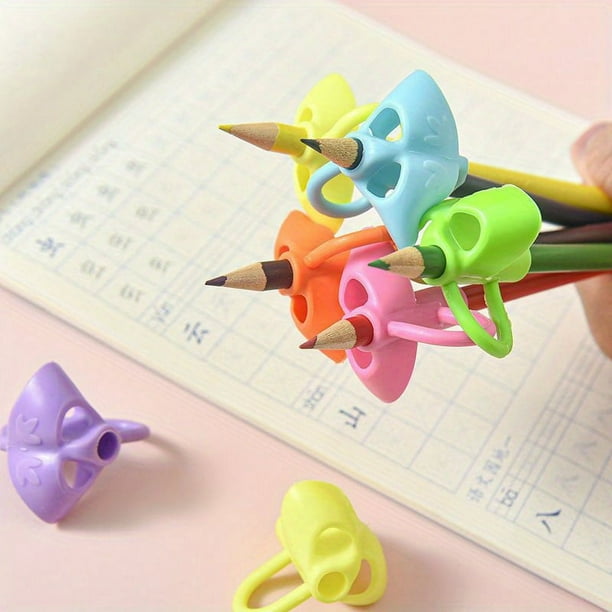 Improve Your Child's Handwriting with 4pcs Pencil Grips - Perfect for Kids, Toddlers, Preschoolers & Special Needs!