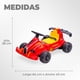 thumbnail image 3 of Auto Eléctrico Niño Deportivo Karting Formula 1 Con Sonido Blanco, 3 of 5