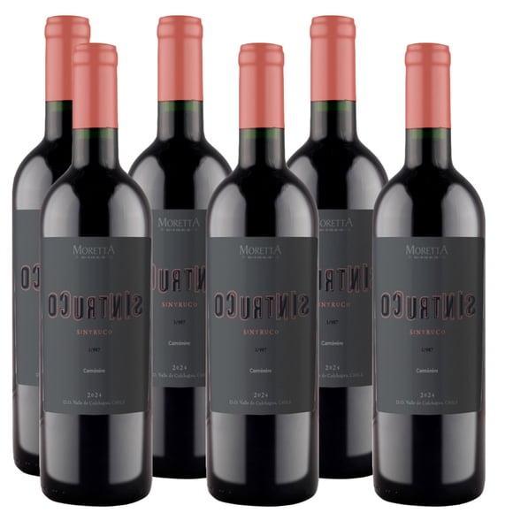 6 Vinos Sintruco Carmenere - 750ml