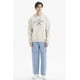 thumbnail image 4 of Polerón Hombre Hoodie Print Frontal Beige, 4 of 4