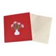 thumbnail image 1 of Tarjeta Del Día De La Madre Tarjeta De Ramo De Flores De Papel Creativo Celebración De Aniversario, 1 of 3