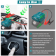 thumbnail image 4 of Kit de Adaptador Jumper para Baterías Makita 18V, Cable 11AWG, Adaptador de Arranque de Auto Cable de Refuerzo para Arrancar Auto Usando Batería de Herramienta (Batería No Incluida), Usar por Meno..., 4 of 10
