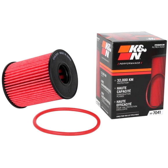 Filtro de aceite K&N HP-7041 32.000 km alta eficiencia