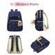 thumbnail image 4 of Set de mochilas de lona con estampado de estrellas Bansusu para niñas adolescentes, 4 of 7