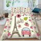 thumbnail image 1 of Red Castle Station Duvet Quilt Covers Pillow Case Bedding Sets3-Piece Bedding Set (1 Duvet Cover + 2 Pillow Shams), 1 of 3
