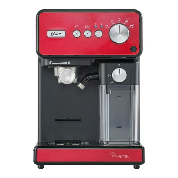 Cafetera PrimaLatte automática Bvstem6604r-052 color rojo