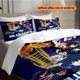 thumbnail image 1 of 3pcs BLUELOCK Printed Duvet Cover Set - Perfect for Christmas and Halloween Decor Soft & Breathable Polyester Bedding, 1 of 1