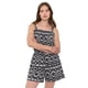 thumbnail image 1 of Enterito Mujer Corto Print Boho Negro Corona, 1 of 5