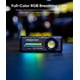 thumbnail image 5 of Linterna HOTLIGH ZF8313 recargable de 2000 lúmenes con RGB y UV, 5 of 7