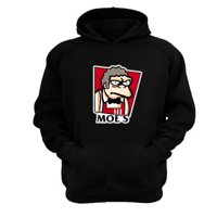 Genérico - Polerón Canguro Moes Negro Talla M Unisex