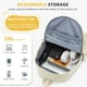 thumbnail image 2 of Laptop Backpack for Women, College School Backpack for Teen Girls Boys High School Bag Lightweight Cute Casual Travel Backpack, 2 of 3