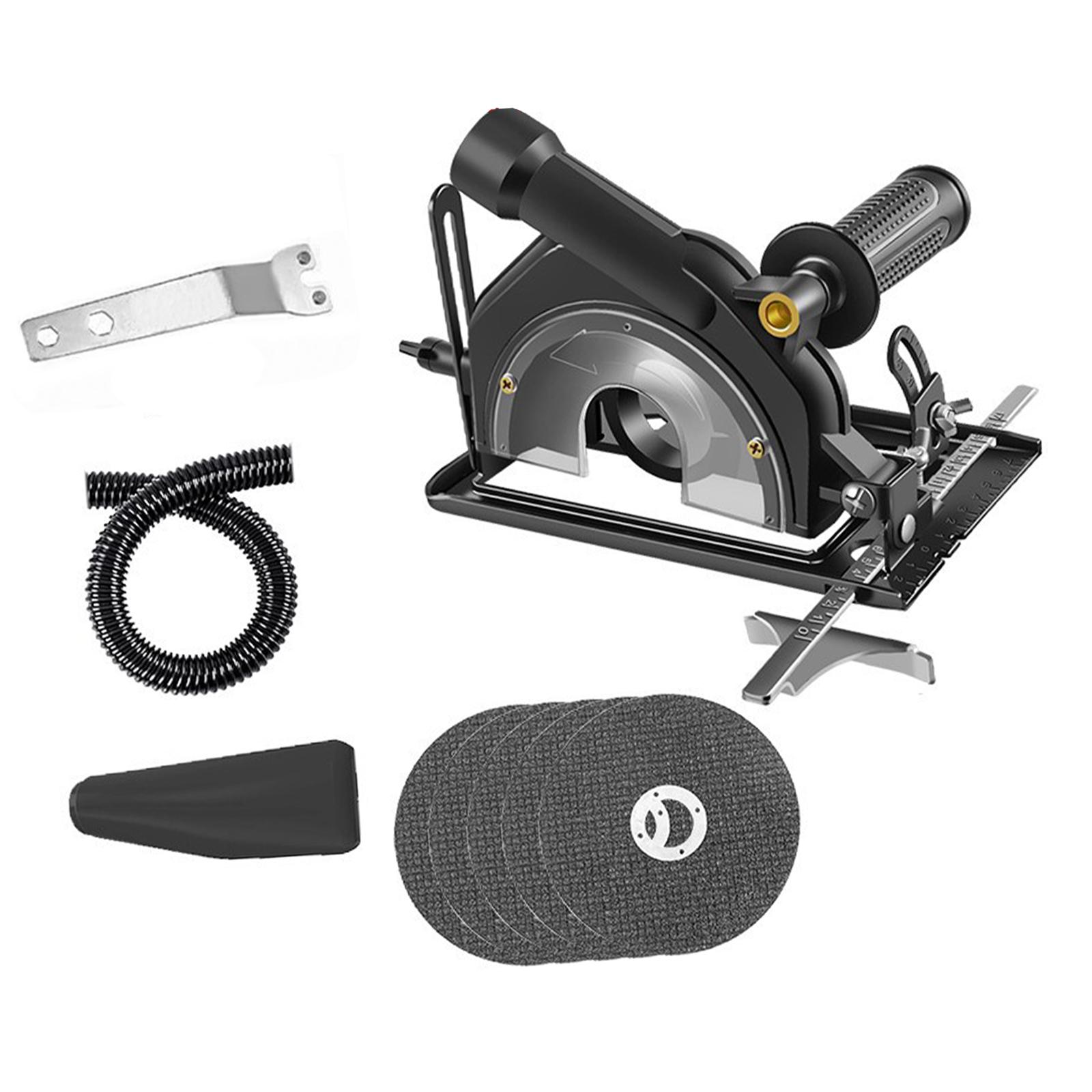 Magideal - Soporte De Amoladora Multiuso Ajustable 0-45 Degree Soporte De Taladro De Amoladora Eléctrica Ajustable Para Uso Profesional Herramienta De 5 Corte De Metales