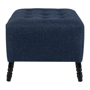 Máxima Design - Pouf Alejandro Diseño Azul Omega 54X54X44 Cm