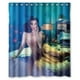 thumbnail image 1 of Cortina de ducha con ganchos para baño, diseño de Katy Perry, chica pin-up, artista musical sexy, tamaño 60 x 72 pulgadas, 1 of 3
