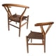 thumbnail image 4 of Pack 2 Sillas Comedor Whishbone Madera Café, 4 of 6