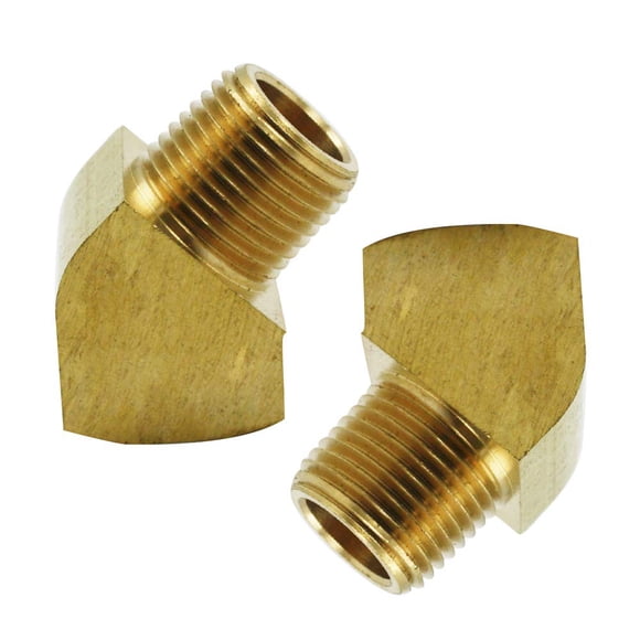 Tubería Legines 45 Degree Street Elbow Brass 1/2 NPT