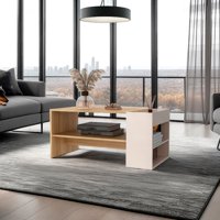 Tuhome - Mesa Centro Adel 42X91X45 Cm Capri Y Fresno