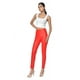 thumbnail image 5 of Pantalón Cuero Stretch Sharo Rojo Dama, 5 of 8