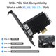 thumbnail image 2 of Tarjeta de Red Rielincard 2.5GBase‑T de Doble Puerto PCIe, 2 of 4
