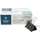 thumbnail image 2 of Sujetapapeles grandes Business Source negro paquete de 12, 2 of 2