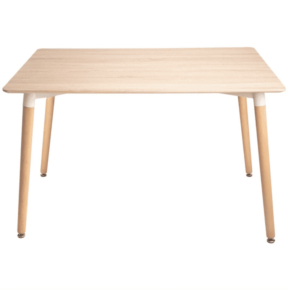 Mesa Mdf Wood 120cm Rectangular - Simil Madera Natural