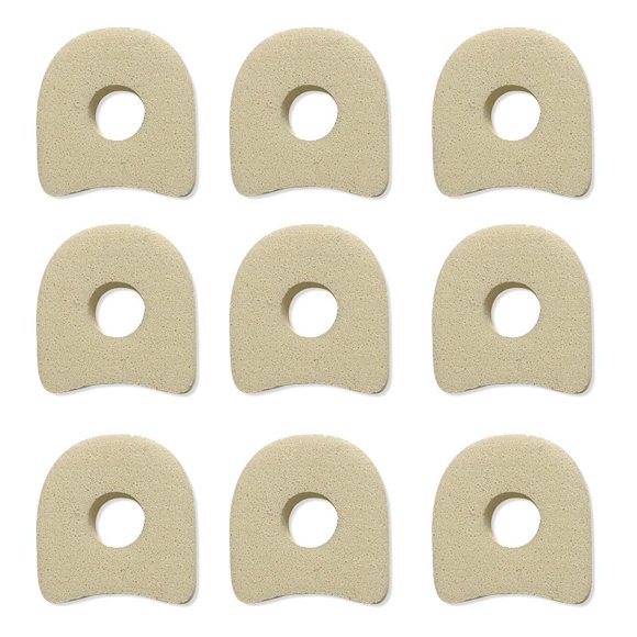 Separadores de dedos Aetna de espuma blanda para maíz Foot Products, 100 unidades