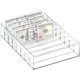 thumbnail image 1 of Organizador XUWAIDSGN 26 × 18 × 5,5 cm Transparente de 8 Secciones, 1 of 7