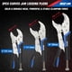 thumbnail image 3 of Juego de alicates con cierre Rizom Vice Grips de 6 piezas con bolsa enrollable, 3 of 7