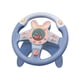 thumbnail image 3 of Juguetes de volante, juguete de conducción de automóviles, kilómetro digital de conducción simulada para niños y niñas, conocimiento del tráfico con , Azul Redondo Azul, 3 of 5