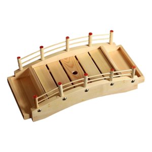 Magideal - Bandeja De Madera Para Sushi, Plato Para Servir, Plato De Comida, Contenedor Creativo, Herramienta, Vajilla, Adorno Para Ensalada, Sashimi, Pan Para
